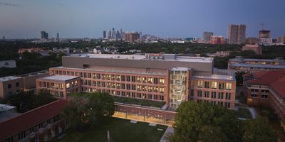 Aerial view of the Ralph S. O'Connor Engineering and Science Building