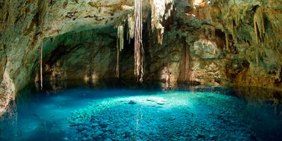 Underground lake