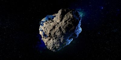 Outer Space, Asteroid render