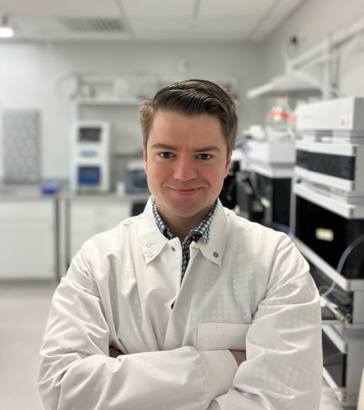 a headshot of Anthony Cammarano, lab manager