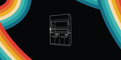 Illustration of a fume hood