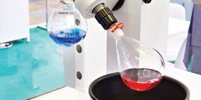 Laboratory rotary evaporator