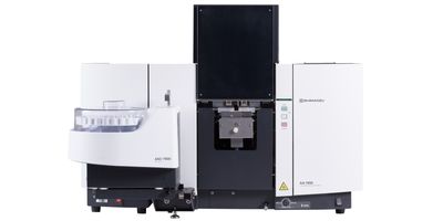 AA-7800 Series atomic absorption spectrophotometers on white background