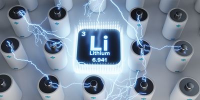 Electricity arcing between lithium batteries