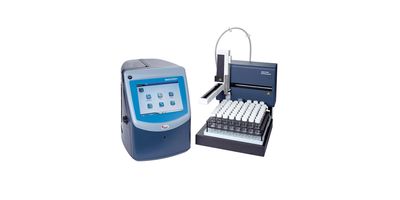 The QbD1200+ Total Organic Carbon Analyzer on a white background