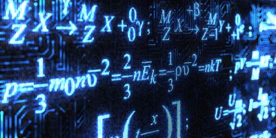 mathmatical formulas digitized on a computer