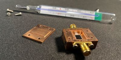 Photo of quantum thermometer