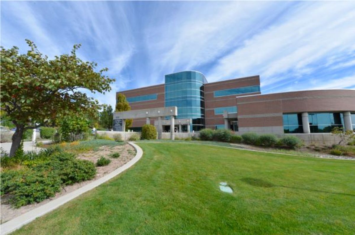 Exterior of Predictive Biotech headquarters, where the laboratory is located in Research Park on the University of Utah’s campus. Laboratory renovation project