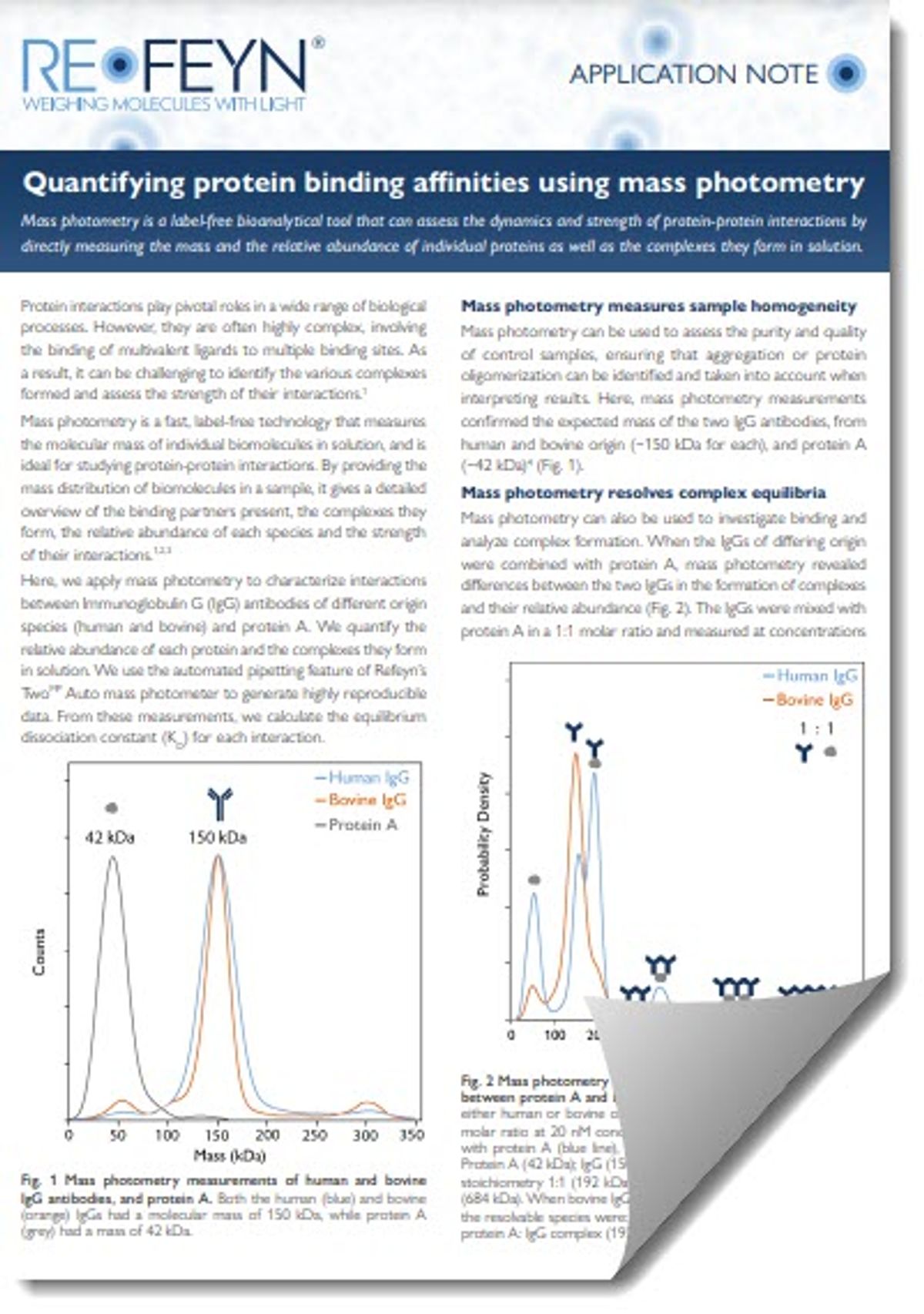 Mapping Protein Binding Affinities with Mass Photometry