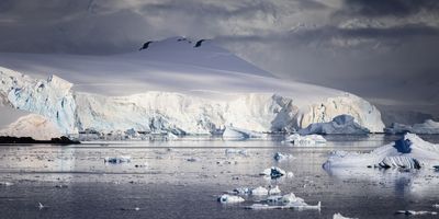 Antarctic ice shelf