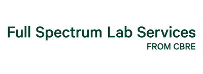 Full Spectrum Lab Services from CBRE logo