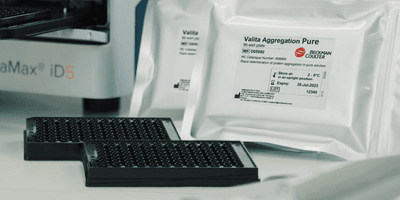 New Valita Aggregation Pure Assay on a table