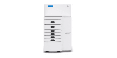 The Agilent ProteoAnalyzer System for Protein CE-SDS Analysis on white background