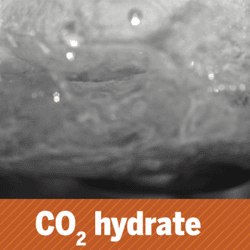 A comparison of Texas Engineer Vaibhav Bahadur's carbon storage hydrate with a current version